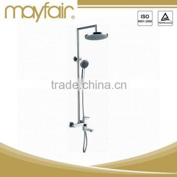 Chrome bath shower mixer set shower combination