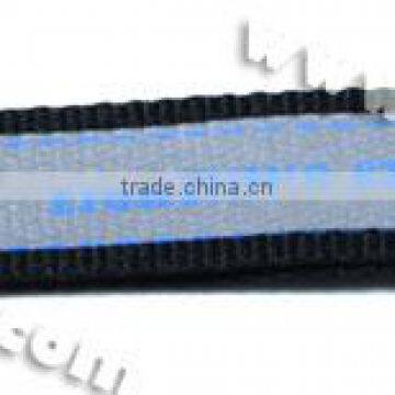 reflective keychain lanyard with carabiner hook