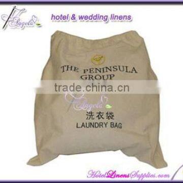 wholesale cotton laundry bags for hotels, 45*55cm;