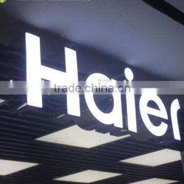 Store front acrylic led luminous advertising letter