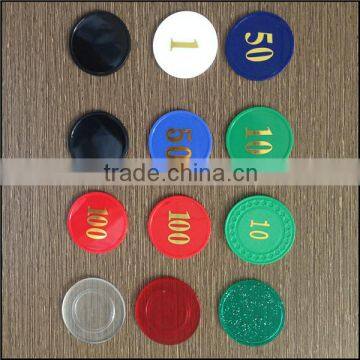 Cheaper Plastic Token Coin With Custom Logo