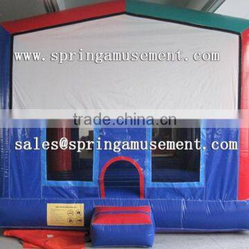 high quality and cheap inflatable jumping castles with hook and loop fastener for kids sp-pp002