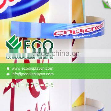 Bottle Shape Cardboard Corrugated Display for Beverage Drink photo-5