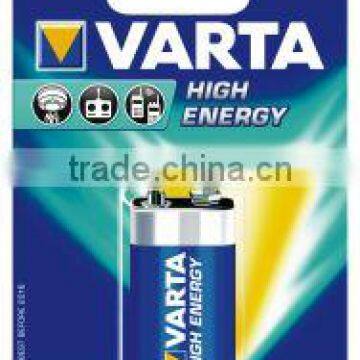 VARTA High Energy 4922 9V Blister, Alkaline / Germany