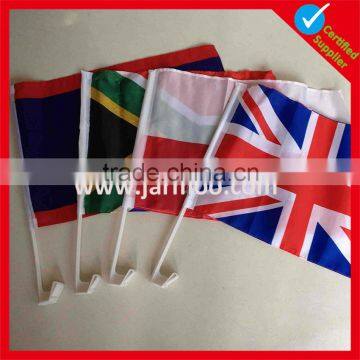 single one side printed england car flag