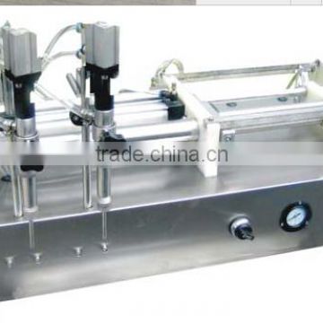 Horizontal semi-auto liquid filling machine