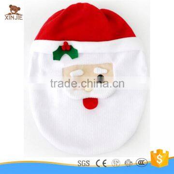 Christmas Holiday Decorations Toilet Seat Cover Mat photo-3