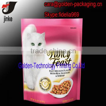 Stand up cat food bags