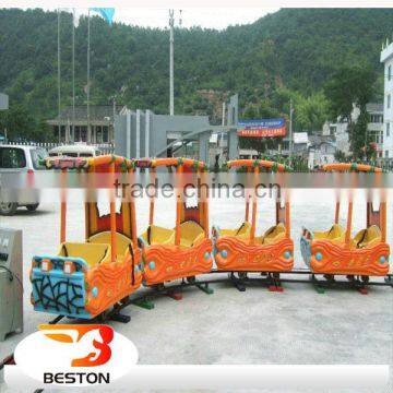 Popular 2016 hot sale mini electric train kids/children games elephant track train