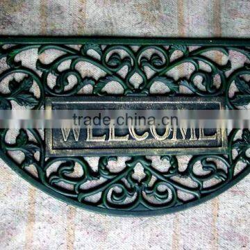 Metal Doormat Half Round Shape photo-6