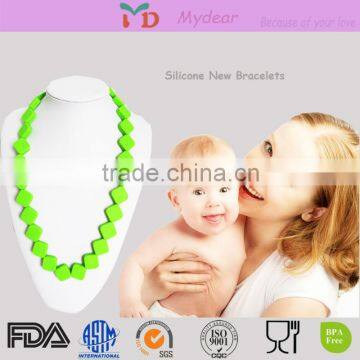 FDA Approved Food Grade Silicone Teething Beads for Jewelry