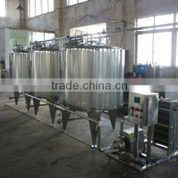 Stainless steel vessel cleaning machine