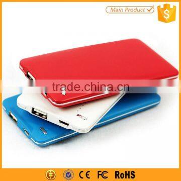 Portable Ultral Slim 5000mah Power Bank for Xiaomi photo-2