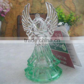 led acrylic colored angle light battery operated