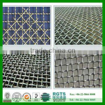 crimped wire mesh size