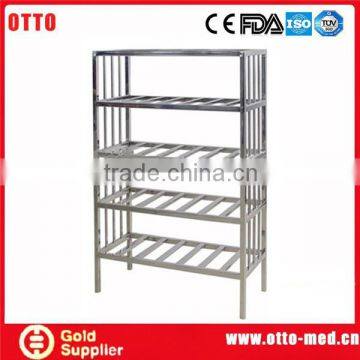 Hospital stainless steel storage frames metal tool storage cabinets