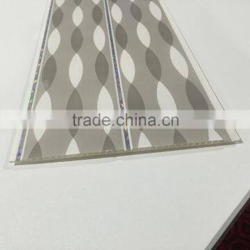 Decorative building good quality celing panels PVC ceiling with grooves in middle