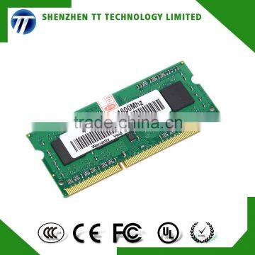 factory price with high quality laptop ddr3 4g 1066 1333 1600mhz