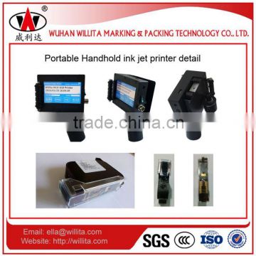 Easy operation manual touch screen inkjet printer