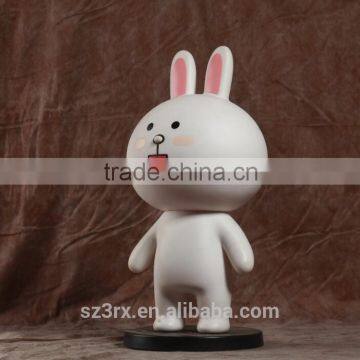 vinyl toy manufacturers/make your own vinyl toy/white rabbit vinyl toy