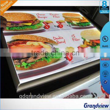 openable aluminum slim photo frame