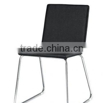 2015 Modern Dining Chair PU and Chrome Metal(CY2014)