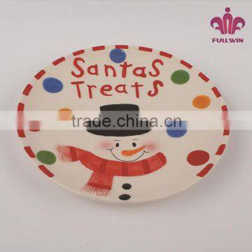New Novelty Embossed Ceramic Plate With Penguin Design photo-2