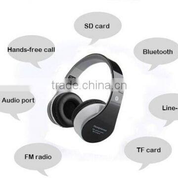 New Products for Micro bluetooth headphone wireless headphone with fm radio