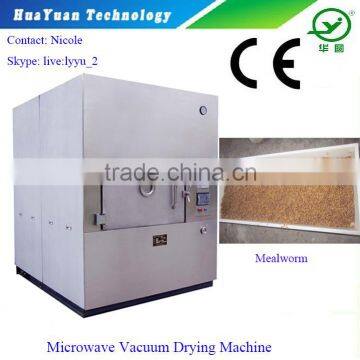 Microwave Vacuum Mealworm Dehydrater