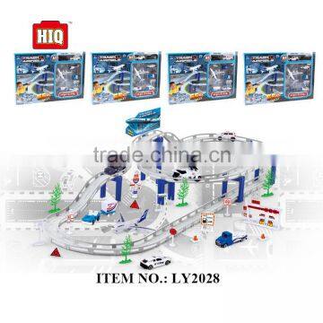 Hot sale airpot parking garage toys, plastic airport set