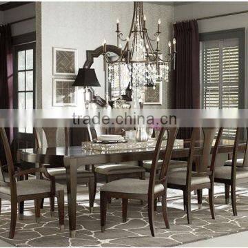 malaysian wood dining table sets furniture HDTS086                        
                                                Quality Choice