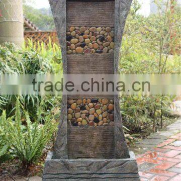 polyresin water fountain for landscape