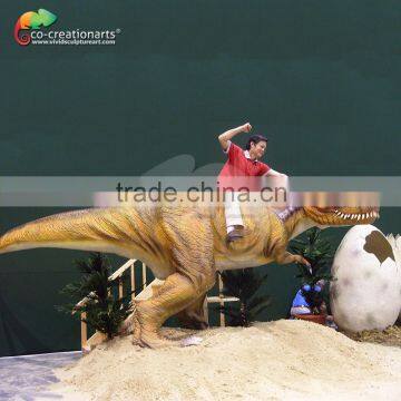 Popular Animatronic T-rex Dinosaur Indoor Amusement Park Rides photo-3
