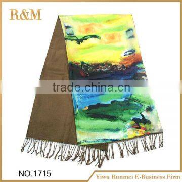 Factory Sale trendy style fashion satin scarf with good prices