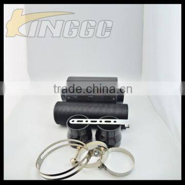 Hot Product Universal Real Black Carbon Fiber Expandable Car Air Intake Kit photo-4