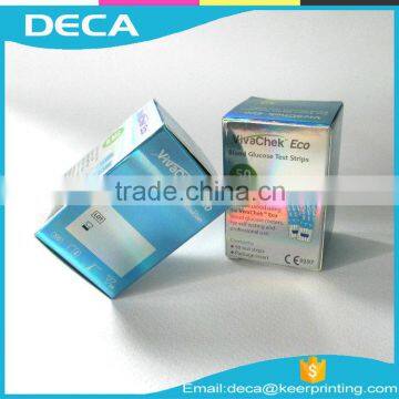 Professional OEM Custom Holographic Laser Metallic Cardboard Paper box Packaging                        
                                                                Most Popular