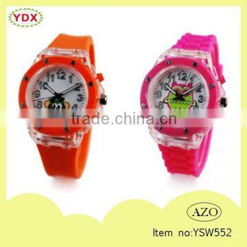 New Kids Silicone Flash Watch Rainbow Watch photo-2
