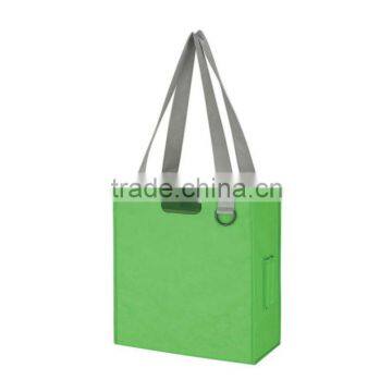 Non-Woven Expedia Tote Bag- Lime Green