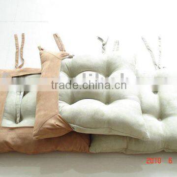 reversible suede look chair pad