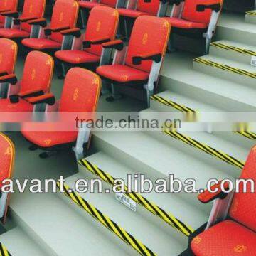 ergonomic indoor VIP stadium seat,retractable seating system,bucket seating for public sports like soccer,cricket,football