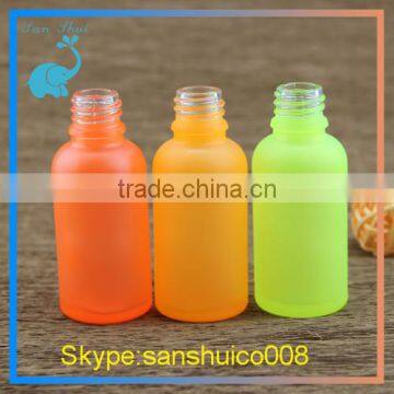 fluorescent quality assurance empty cosmetic bottle