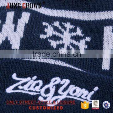 Top Quality Custom Knit Beanie Pom/top Pom Cuffed Beanie/3d Beanie photo-2