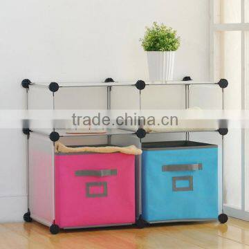 2015 Yiwu portable diy storage plastic cabinet wardrobe fabric drawer                        
                                                Quality Choice