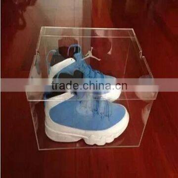 Elegant custom acrylic clear sneaker box