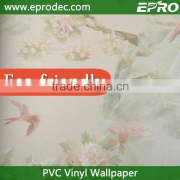 paper back Heat Insulation exquisite home wallpaper for hotel decoration