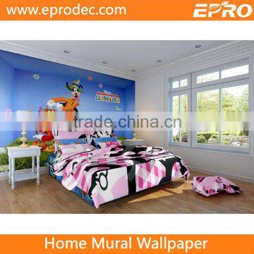 Easy-Cleaning beautiful modern pvc wallpaper for kids room