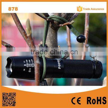 Aluminium Rechargeable High Beam Torch Light