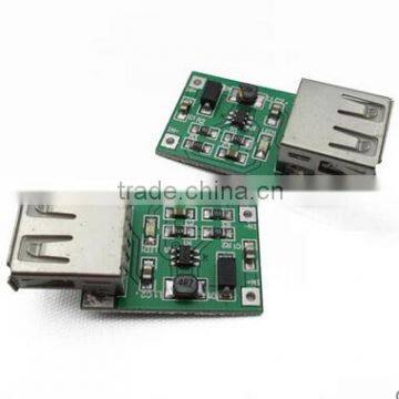 3.7V regulator 5V 600MA boost converter 3.7v to 5v dc converter usb mobile charger pcb circuit board with LED indicator