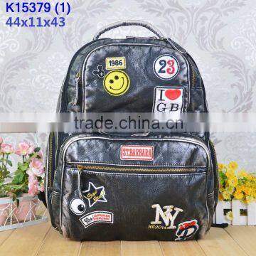 China hotsale newest fashion college backpack/fashion backpack bag