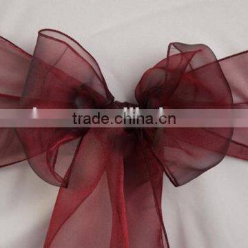 wholesale Wedding Organza Chair Sash